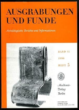 Ausgrabungen und Funde. Archäologische Berichte und Informationen. Bd. 35 (nur) Heft 5. (Thüringe...