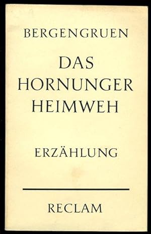 Das Hornunger Heimweh. Universal-Bibliothek 7530.