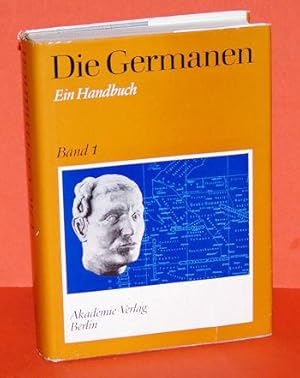 Bild des Verkufers fr Die Germanen. Geschichte und Kultur der germanischen Stmme in Mitteleuropa. Ein Handbuch in zwei Bnden. (nur) Bd. 1. Von den Anfngen bis zum 2. Jahrhundert unserer Zeitrechnung. Verffentlichungen des Zentralinstituts fr Alte Geschichte und Archologie der Akademie der Wissenschaften der DDR, hrsg. von Joachim Herrmann, Band 4/I. zum Verkauf von Antiquariat Liberarius - Frank Wechsler