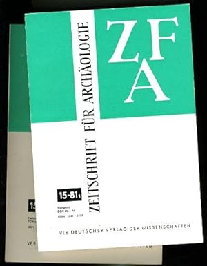 Zeitschrift für Archäologie. ZFA. Bd. 15 in 2 Heften.