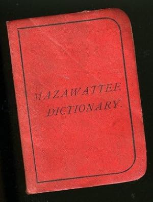 The Mazawattee Pocked Dictionary of the english language.