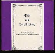 Seller image for Erbe und Verpflichtung. Progressive Traditionen mecklenburgischer Literaturentwicklung. for sale by Antiquariat Liberarius - Frank Wechsler