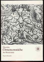 Bild des Verkufers fr Deutsche Ornamentstiche der Renaissance. Eigene Bestnde. zum Verkauf von Antiquariat Liberarius - Frank Wechsler