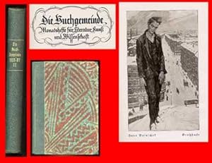 Imagen del vendedor de Die Buchgemeinde. Monatshefte fr Literatur, Kunst und Wissenschaft. Jg. 1926/27 (nur) Bd. 2 a la venta por Antiquariat Liberarius - Frank Wechsler