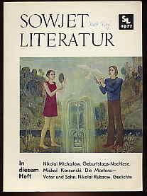 Sowjetliteratur. Monatsschrift des Schriftstellerverbandes der UdSSR. Jg. 29. Heft 4.