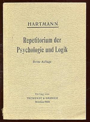 Bild des Verkufers fr Systematisches Repetitorium der Psychologie und Logik in Frage und Antwort fr die pdagogischen Prfungen. zum Verkauf von Antiquariat Liberarius - Frank Wechsler