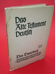 Immagine del venditore per Das Danielbuch. Das Alte Testament Deutsch. Neues Gttinger Bibelwerk. Teil-Bd. 23. venduto da Antiquariat Liberarius - Frank Wechsler