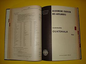 Statistik des Auslandes. Länderbericht Afghanistan 1966. Länderbericht Costa Rica 1966. Länderber...