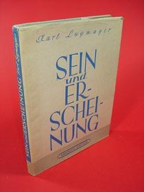 Seller image for Sein und Erscheinung. for sale by Antiquariat Liberarius - Frank Wechsler