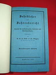 Bild des Verkufers fr Jahrbcher des Vereins fr mecklenburgische Geschichte und Alterthumskunde, aus den Arbeiten des Vereins. Mit angehengten Quartalsberichten (Mecklenburger Jahrbcher) Jg. 43, 1878. zum Verkauf von Antiquariat Liberarius - Frank Wechsler