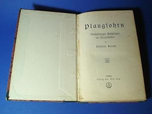 Bild des Verkufers fr Plaugfohrn. Meckelbrger Geschichten un Heimatbiller. zum Verkauf von Antiquariat Liberarius - Frank Wechsler