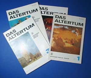 Das Altertum. Im Aufrage des Zentralinstituts für Alte Geschichte und Archäologie der Akademie de...