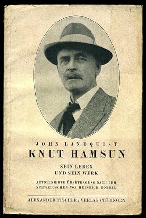 Seller image for Knut Hamsun. Sein Leben und sein Werk. for sale by Antiquariat Liberarius - Frank Wechsler