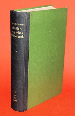 Imagen del vendedor de Mecklenburgisches Wrterbuch. Band 1. A bis Brot. a la venta por Antiquariat Liberarius - Frank Wechsler