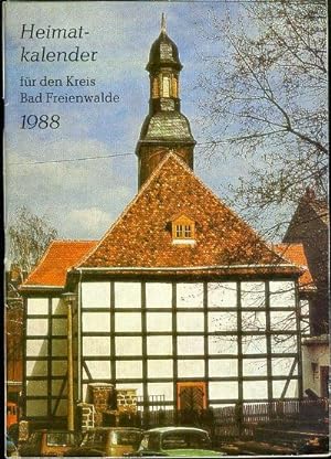 Heimatkalender für den Kreis Bad Freienwalde 32. 1988.