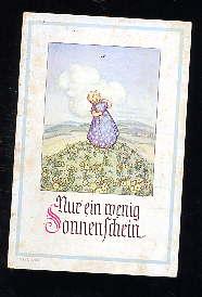 Seller image for Nur ein wenig Sonnenschein. for sale by Antiquariat Liberarius - Frank Wechsler