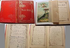 Unsere Gäste. Ein Herbergsbuch fürs Haus. Mit einem begleitenden Worte von Emil Frommel und Zeich...