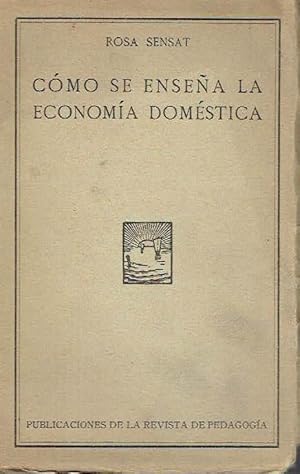 Cómo se enseña la economía doméstica.