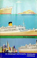 Seller image for Brochure landuitstapjes m.s. Oranje for sale by nautiek