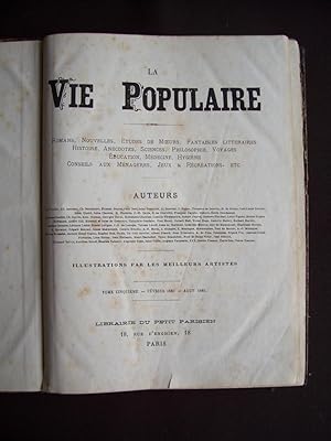La vie populaire 1882 - T.5