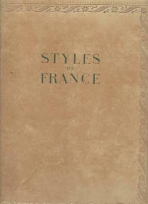 Styles de france meubles et ensembles de 1610 a 1920