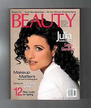 Beauty Magazine - Spring, 1996. (Woman's Day Special Publication). Julia Louis-Dreyfus Cover.