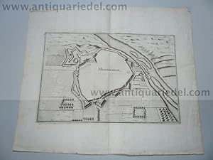 Montelimar, anno 1650, Merian Matthäus