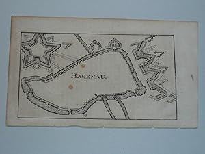 Seller image for Haquenau Alsace, anno 1686, Riegel Ch. for sale by Hammelburger Antiquariat