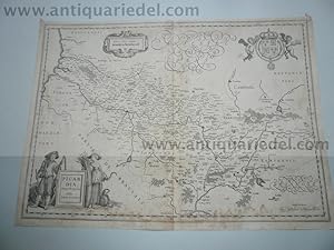 Bild des Verkufers fr Picardia, map, Blaeu anno 1660 zum Verkauf von Hammelburger Antiquariat