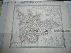 Seller image for England,map,geograph.Institut,anno 1836 for sale by Hammelburger Antiquariat