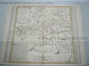 Langensaltza, map, Schenk P., anno 1758