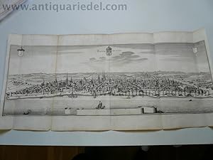 Bordeaux, fine panorama, anno 1650, big size