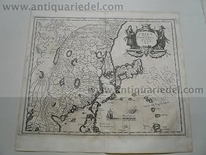 China/Japan, anno 1646, map Merian Matthäus