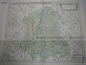 Image du vendeur pour Nivernois,ducatus,anno 1650, map, Blaeu mis en vente par Hammelburger Antiquariat