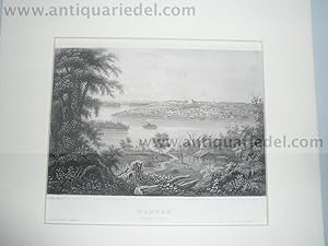 Nauvoo, Mississippi, anno 1850, steelengraving