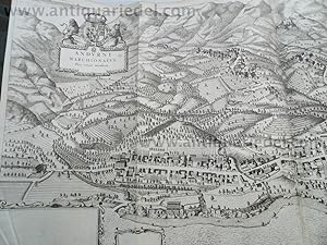 Andorno Micca, Piedmont, anno 1682, Blaeu townbook