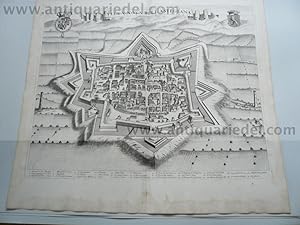 Villanova d`Asti, anno 1682, Blaeu townbook