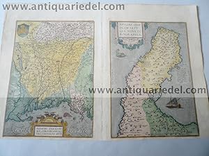 Patavini/Apuliae, anno 1592, Ortelius A., old colours