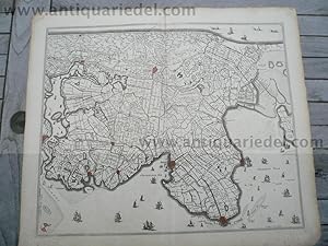 Noordt Hollandt, anno 1680, map, F.de Wit