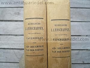 Bild des Verkufers fr Bijbelsche landschappen,2vols,1854-1855, 96 engravings zum Verkauf von Hammelburger Antiquariat