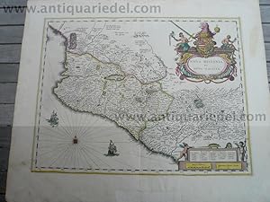 Nova Hispania/Mexico, anno 1635, Blaeu W.