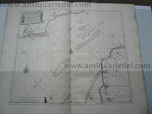 Image du vendeur pour Channel/Dover/Calais, anno 1715 J.van Keulen map mis en vente par Hammelburger Antiquariat