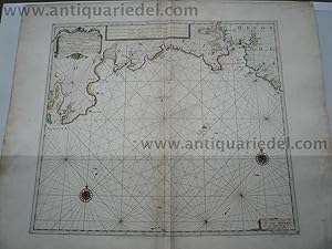 Imagen del vendedor de Cornwall, map anno 1715, van Keulen a la venta por Hammelburger Antiquariat