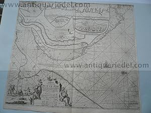 Imagen del vendedor de White Sea/Kola, map anno 1715, J. van Keulen a la venta por Hammelburger Antiquariat