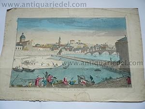 Bild des Verkufers fr Florence, anno 1780, Basset, optical print zum Verkauf von Hammelburger Antiquariat