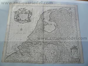 Belgium Foederatum, anno 1680, Generalmap of NL., Visscher N.