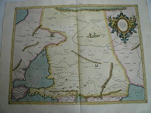 Asia II Tab., Mercator, 1605, Caucasus, Don, Wolga, map