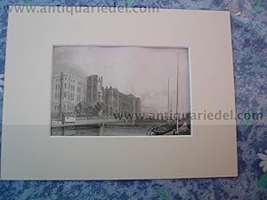 Berlin-Stadtschloss, anno 1850, Stahlstich