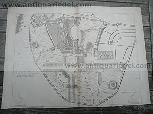 Imagen del vendedor de Gardens of Clare Mont in Surry, Plan 1731 a la venta por Hammelburger Antiquariat