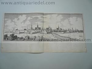 Douai/Dovay, anno 1660, Panorama, Merian Matthäus